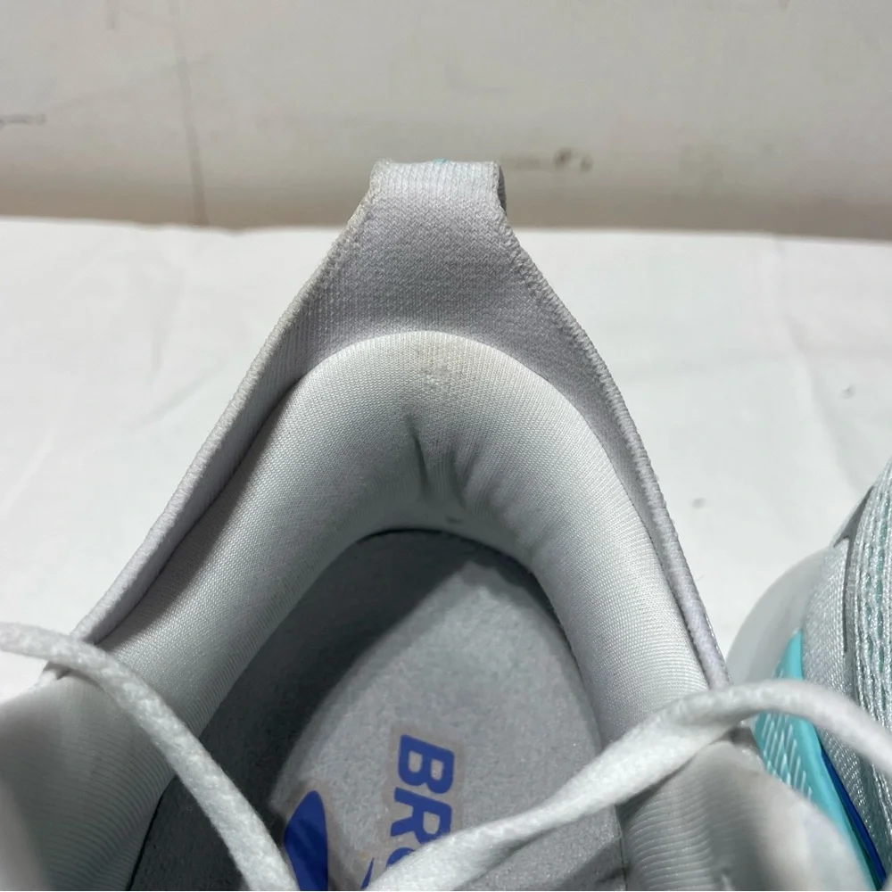 Brooks Women's Glycerin GTS 22 Running Shoe 10.5 White Limpet Shell Amparo Blue - Picture 14 of 16